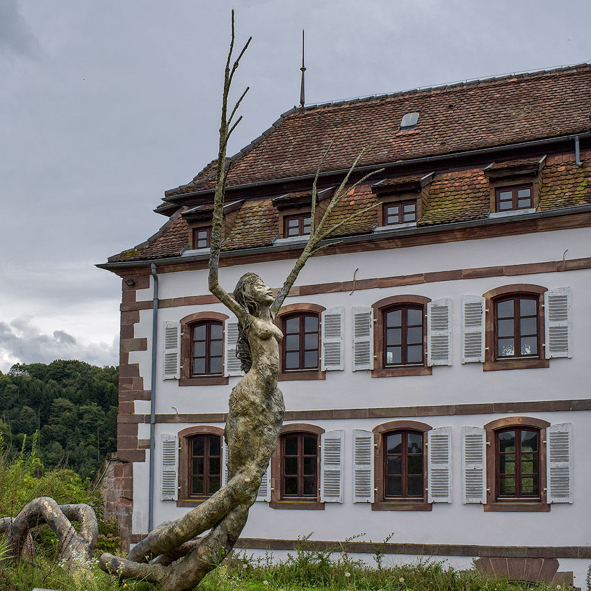 Elsass-09-(226)-1-Kopie.jpg - Interessantes Kunstwerk in einem Hinterhof